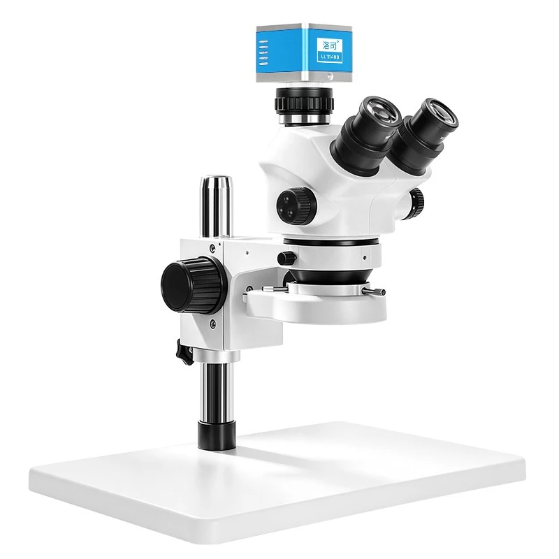 SZM7050 Trinocular Stereo Microscope 3.5X-100X With 2K HDMI Digital Camera Compact Base For Workshop Imaging And Live Monitoring price