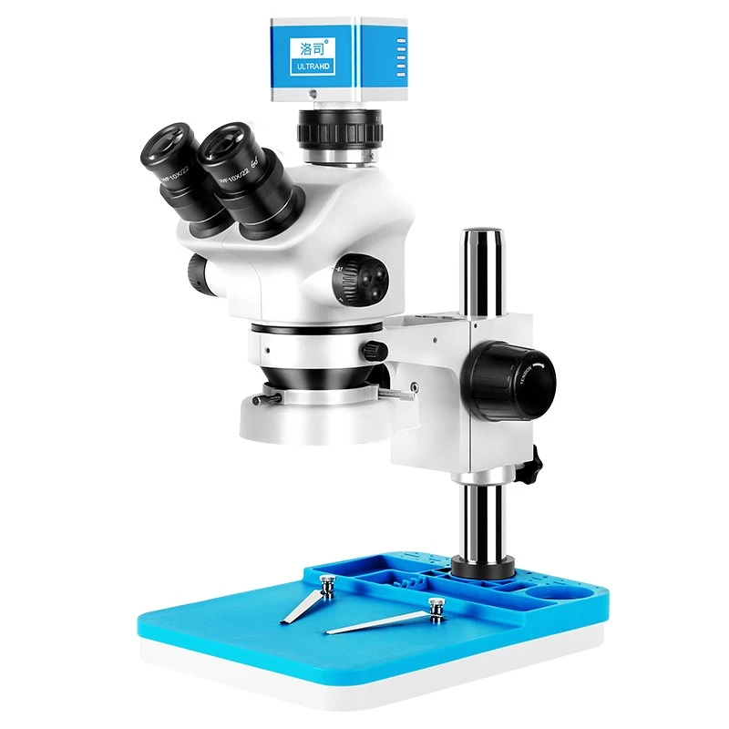 Trinocular Stereo Microscope 7x-50x Zoom For Coin Grading And Watch Repair high quality