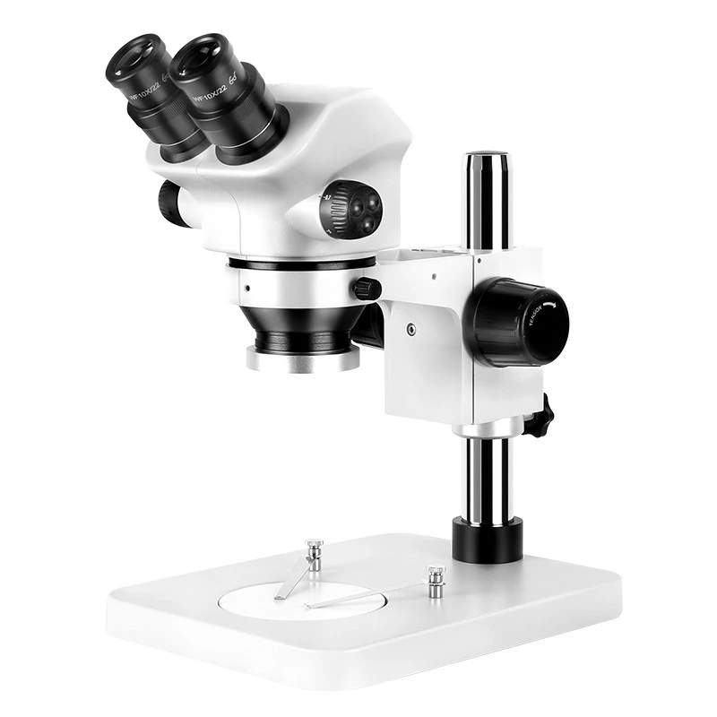 Trinocular Stereo Zoom Microscope 3.5x-100x LED Ring Light For Mobile Phone Repair Watch Appraisal Jewelry Inspection suppliers