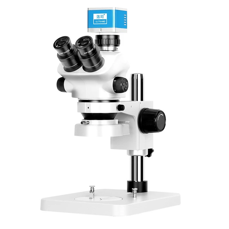 Trinocular Stereo Zoom Microscope 3.5x-100x With Camera For Jewelry And Watch Appraisal price