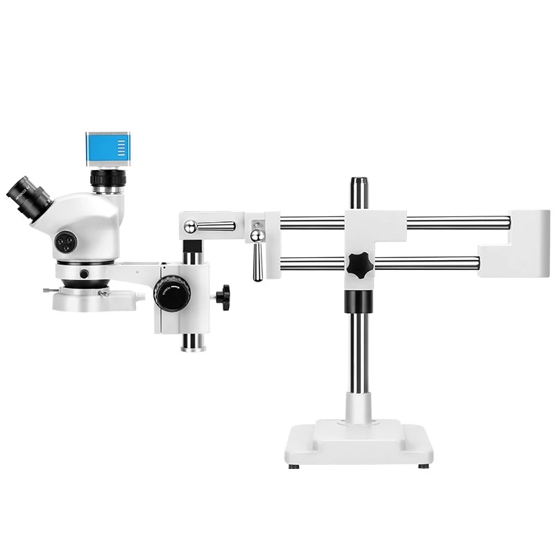 Watchmaker Digital Trinocular Stereo Microscope 3.5X-100X With M Camera Kit For Circuit Board Assembly high quality